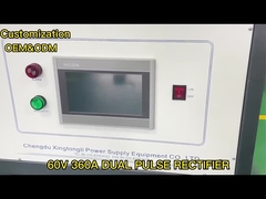 Le redresseur programmable de C.C de double impulsion pour plaquer Chrome nickellent le redresseur d'électrodéposition en métal IGBT