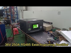 36V 250A avec redresseur de galvanoplastie RS485+HMI