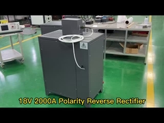 Appareil électrique à haute fréquence de galvanoplastie 18v 2000a Polarité rectificateur de galvanoplastie inverse