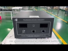 Appareil électrique de galvanoplastie 15V 1000A Appareil électrique à haute fréquence DC