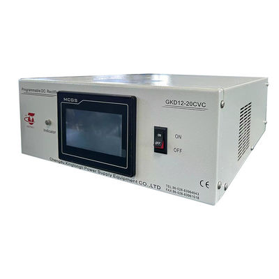 acheter Réctifieur de revêtement en cuivre à entrée CA 220V 1 phase 12V 20A avec écran tactile RS-485 CC CV IGBT commutable fabrication en ligne