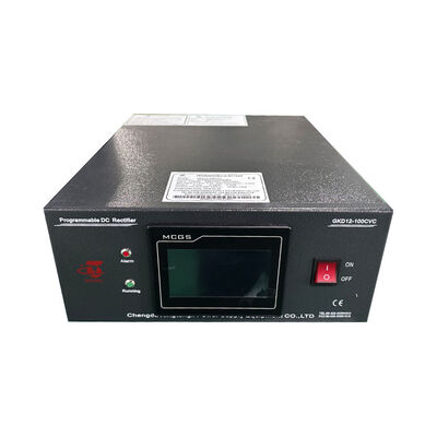 Bon prix Réctificateur de puissance en courant continu programmable de 12 V à 100 A pour les applications de galvanoplastie à phase unique 220 V en ligne